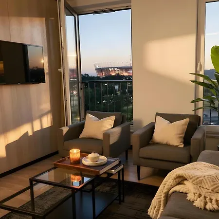 Apartamento Old Town Heart Xxxiv - National Stadium Tower 53 Varsóvia